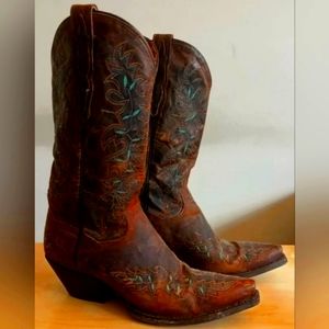 Dan Post Leather Boots size 9